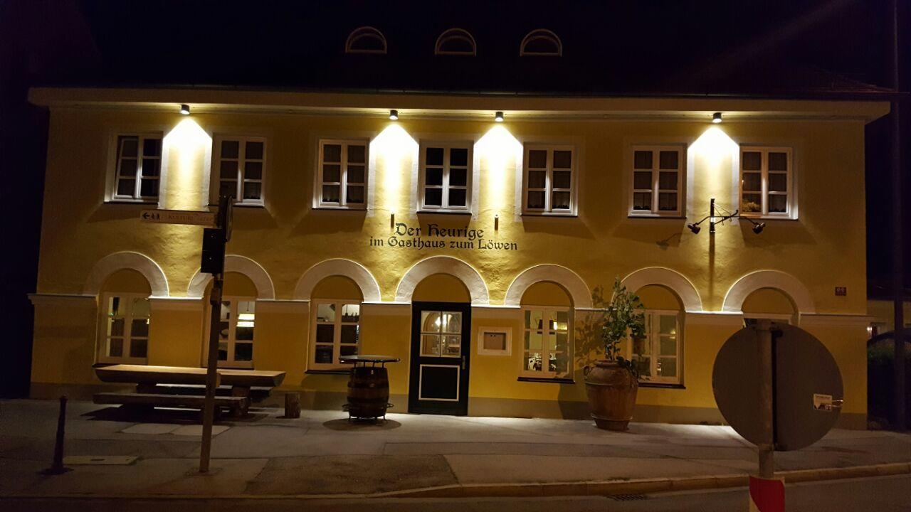 Der Heurige Im Gasthaus Zum Loewen Freising Dış mekan fotoğraf